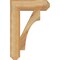 Ekena Millwork Westlake Craftsman Rough Sawn Bracket, Western Red Cedar, 4"W x 16"D x 24"H BKT04X16X24WTL04RWR - alternate 3